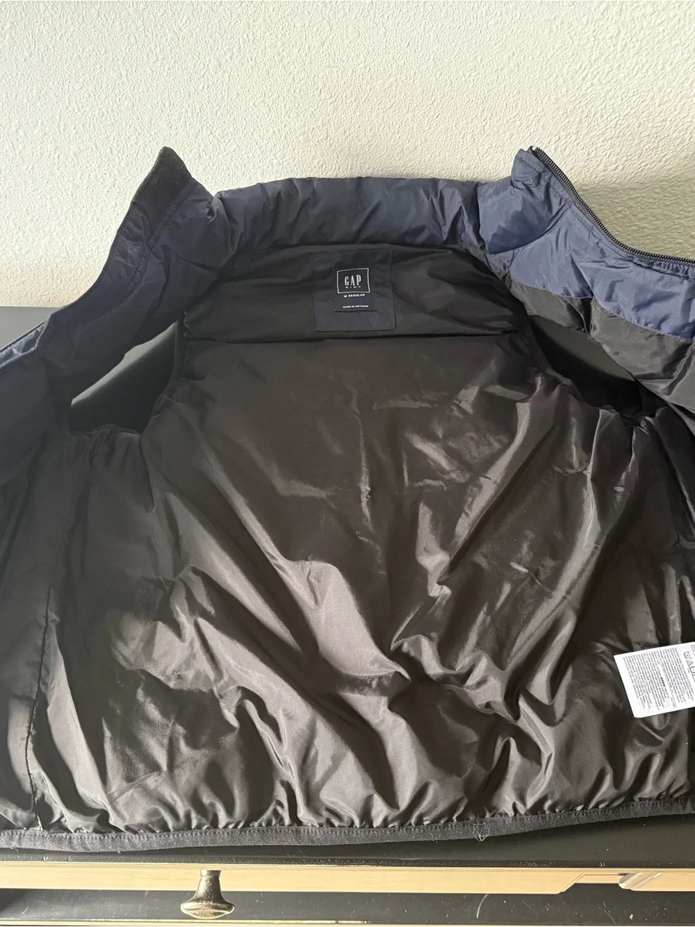 GAP Kids Navy Quilted Puffer Vest